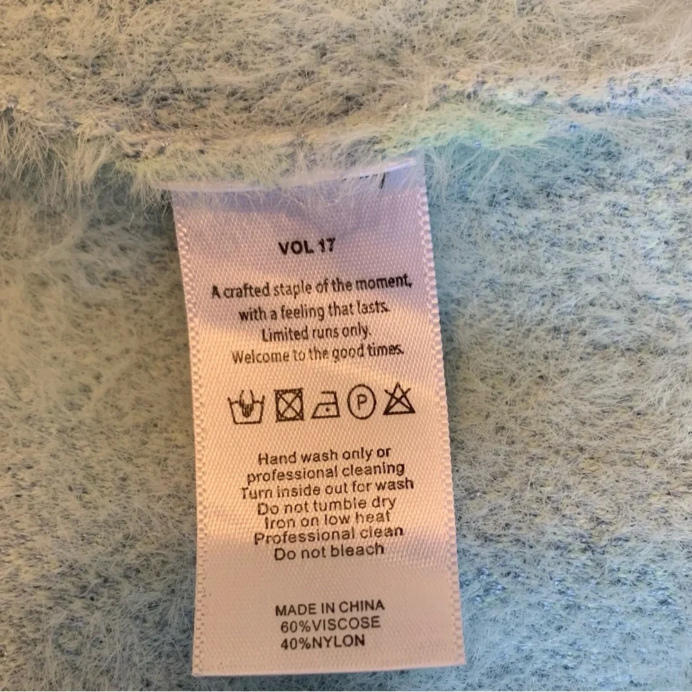 House Of Sunny Blue Crush Knit Midi Slip Dress